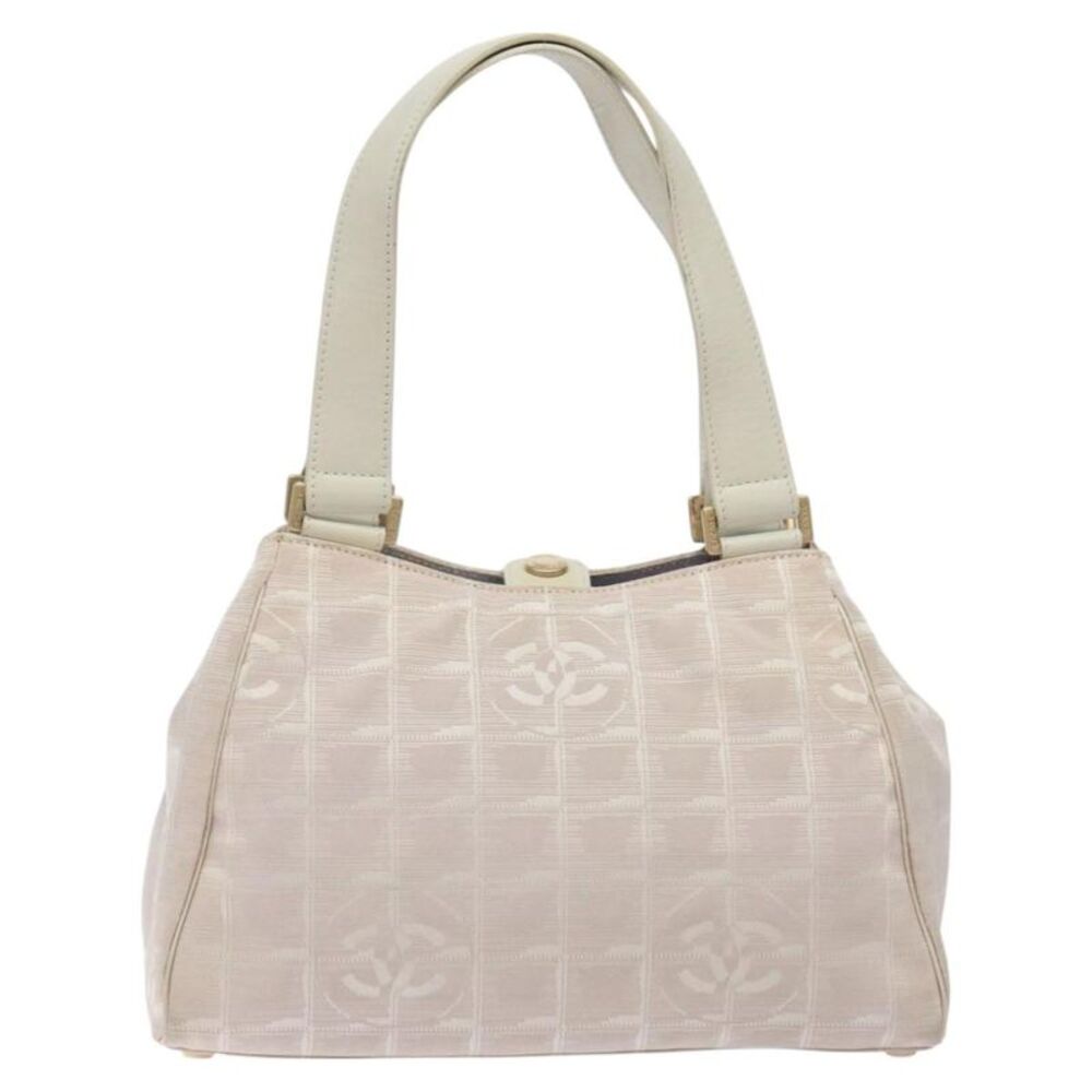 Chanel Travel Line Pink Nylon Handbag (Pre-Owned) - Picture 2 of 16